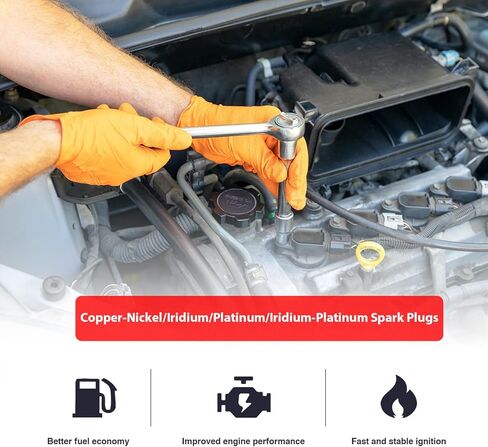 TORCH B8RDX استبدال شمعة الإشعال لـ 3478 CR8EK 4374 CR8EKB، Bosch 0242060505، لسوزوكي 09482-00581 لـ KAWASAKI 92070-1265، مناسب لـ APRILIA Atlantic 300 2009، SR 125 MAX 2011،1 قطعة in Kuwait