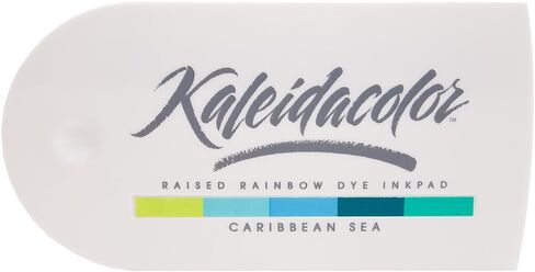 Tsukineko 5-Color Kaleidacolor Dye Inkpad, Caribbean Sea in Kuwait