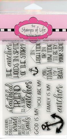 Sail Boat Sentiment Stamps for Card-Making and Scrapbooking Supplies by The Stamps of Life - Sentiments4Sailboats Sentiments in Saudi Arabia