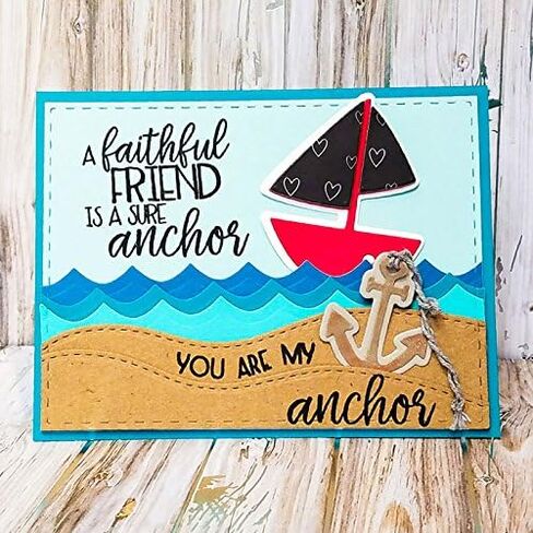 Sail Boat Sentiment Stamps for Card-Making and Scrapbooking Supplies by The Stamps of Life - Sentiments4Sailboats Sentiments in Saudi Arabia