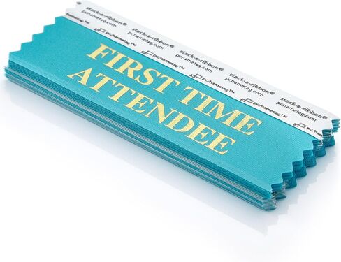 pc/nametag 4 Inch Board Member Gold Foil Badge Ribbons with Adhesive Stick On Name Tag Ribbons for Conferences Meetings Events Trade Shows Pack of 25 in Kuwait