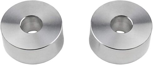 Pan Arm Track Bar Drop Spacers Kit 1999 to 2004 compatible with model Ford F250 F350 4X4 Tapered Spacers included in Saudi Arabia