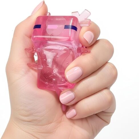 Pink Axolotl Squishy Squeeze, Pixelated Animal Stress Relief Fidget, Malt Sugar Animal Figure for Game Fans Party Favors Kids Youth Adult in Kuwait