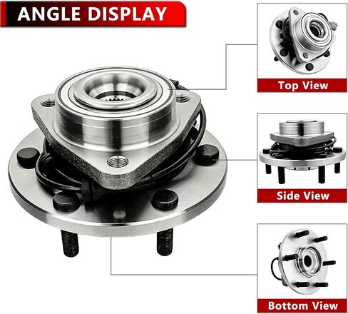 515066 Front Wheel Hub Bearing Assembly for 2004-2007 Infiniti QX56, for 2005-2007 Nissan Armada, for 2004 Pathfinder Armada, for 2004-2007 Titan 6 Lugs W/ABS in Saudi Arabia
