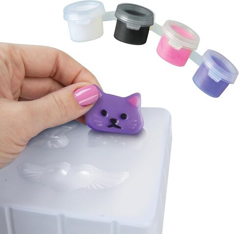 مجموعة Lana's Life DIY TABA Squishy Kit V1 - مجموعة حرفية للأطفال - اصنع ألعاب TABA الإسفنجية المستوحاة من Lana - تتضمن قالب السيليكون والمزيج والألوان والمزيد لصناعة إسفنجات لطيفة - الكل في مجموعة واحدة in Kuwait