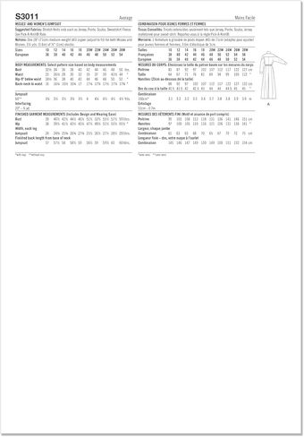 Simplicity SS3011AA Misses' High Collar Jumpsuit Sewing Pattern Packet by Mimi G Style, Design Code S3011, Sizes 10-12-14-16-18, Multicolor in Kuwait
