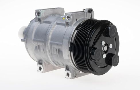 Spheros TM16 Style A/C Compressor | PV8 8-Groove Clutch 12V | Direct Ear Mount | Compatible Fit Shuttle Bus, Thermo King & Off-Road | Replaces MEI 5923, Seltec 488-56403 & 11127208A in Saudi Arabia