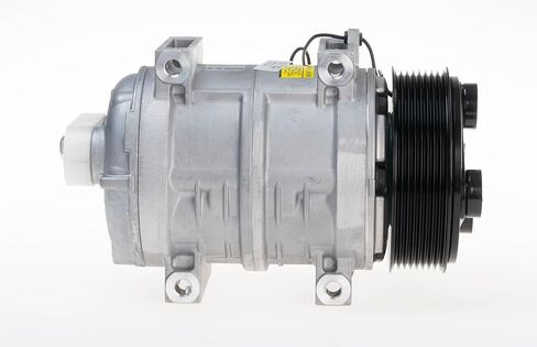 Spheros TM16 Style A/C Compressor | PV8 8-Groove Clutch 12V | Direct Ear Mount | Compatible Fit Shuttle Bus, Thermo King & Off-Road | Replaces MEI 5923, Seltec 488-56403 & 11127208A in Saudi Arabia