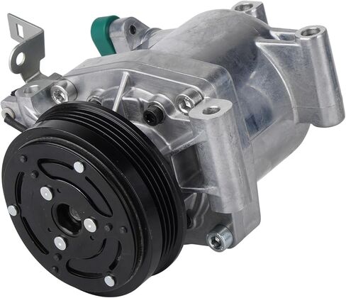 AC Compressor with A/C Clutch Fits for Subaru Impreza 2.5L 2008-2014, Forester 2.5L 2008-2013 (Forester only H4 Turbocharged), WRX STI 2.5 2015-2019, Air Condition automotive replacement, CO 11227C in Kuwait