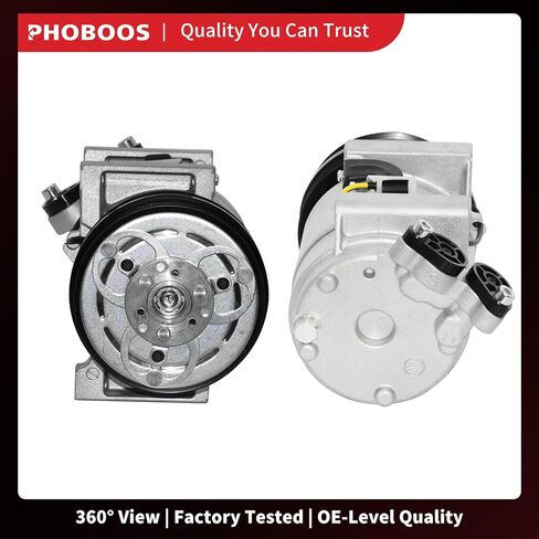 ضاغط تكييف الهواء PHOBOOS مع قابض متوافق مع القابض المتوافق مع فولفو C70 2004/2006-2013، C30 2008-2013، S40/V50 2005-2011، V70 1999-2000، 1.6L 2.0L 2.3L 2.4L 2.5L، Ref. كو-11074C in Kuwait
