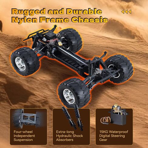 FCXㅤ FMS 1/10 Ford F-100 S Brushless RC Crawler, RS 2WD Off-Road Truck with Wheelie Bar, High-Torque Motor, Hobby Grade Remote Control Car for Adults (Navy Blue) in Saudi Arabia