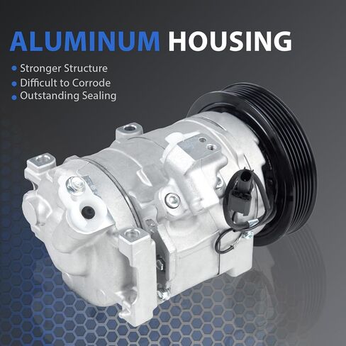 A/C Compressor w/Clutch Fit for Honda Pilot Odyssey Ridgeline Air Conditioning Compressor with Clutch for CO 10840C 38810RGLA02 in Kuwait