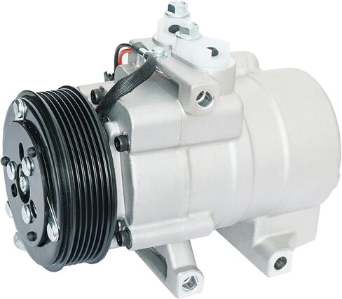 AC Compressor with Clutch Assembly for 2011-2016 Ford F-250 F-350 F-450 F-550 Super Duty Diesel | 6.7L V8 Powerstroke & 6.8L V10 Gas Engine | Direct Fit Replacement OEM CO 11358C in Saudi Arabia