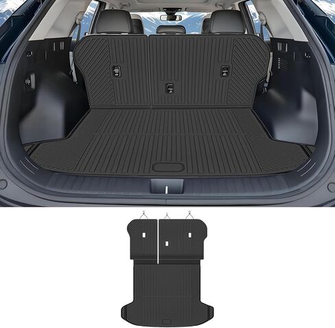Cargo Mat Compatible with Kia Sportage 2023 2024 2025 2026 Trunk Mat with Backrest Liner TPE Cargo Liner Back Seat Cover Replacement for 2023-2026 Kia Sportage Accessories in Saudi Arabia