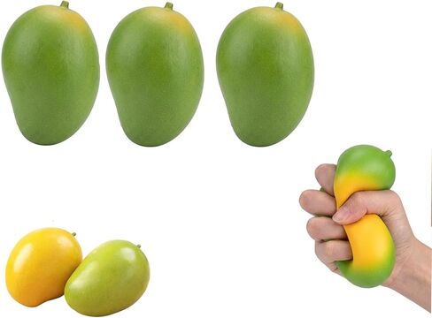 Cool Squishies,Chameleon Mango Crunch Squishy, Soft Squeeze Stress Relief, for Children, Youth, and the Elderly (1PC) in Saudi Arabia