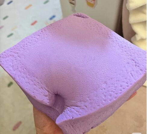 Jumbo Slow Rising Squishy Cube for Adults Premium Desk Squeeze Toy for Stress, Taba Squishy Stress for Anxiety Relief, Office Fidget Focus Tool Party Favors Gifts (Pink) in Saudi Arabia