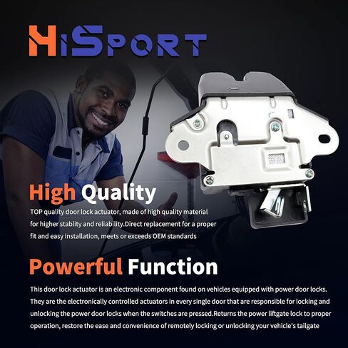 HiSport Trunk مزلاج قفل المحرك 81230A7030 81230-A7030 متوافق مع محرك Kia Forte Koup 1.6L 1.8L 2.0L in Kuwait