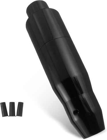 1 PC Car Shift Knob, Transmission Gear Shifting Stick Lever, Gear Shift Knob with Push Button, Universal Automatic Shifter Accessories for Most Cars Trucks SUVs (Black) in Saudi Arabia
