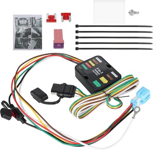 4-Pin Trailer Wiring Harness for Trailer Light Connect Compatible with 2018-2024 Honda Odyssey Replacement for 56382 in Saudi Arabia