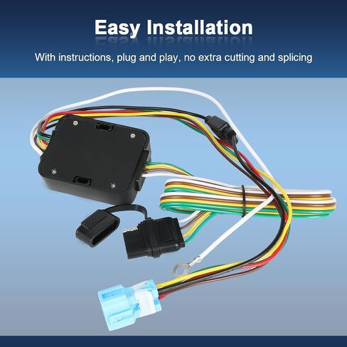 4-Pin Trailer Wiring Harness for Trailer Light Connect Compatible with 2018-2024 Honda Odyssey Replacement for 56382 in Saudi Arabia
