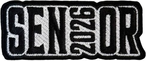 Senior Class of 2026 Student Graduation Class Patch, Iron-on/Sew-on Badge Funny Applique Embroidered Patch Patches for Jeans, DIY Accessories & Crafts, Backpacks, Hats, Jackets, Clothing, Bags in Saudi Arabia