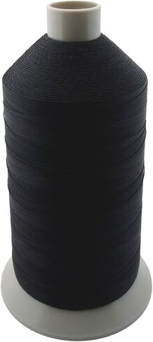 Black Bonded Nylon Upholstery Thread Size 138, Tex 135, 16 Oz. 3000 Yards in Saudi Arabia