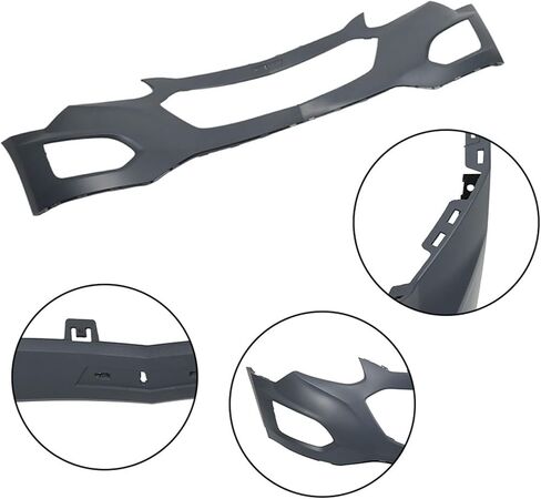 Front Bumper Cover Replacement for 23413531 GM1014120 Chevy Equinox LT LTZ Premier 2016 2017 in Kuwait