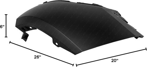 BUMPERS THAT DELIVER - Primered, Rear Left LH Driver Side Bumper Cover Replacement Compatible with 2022 2023 2024 Hyundai Tucson 22 23 24, HY1116100 in Kuwait