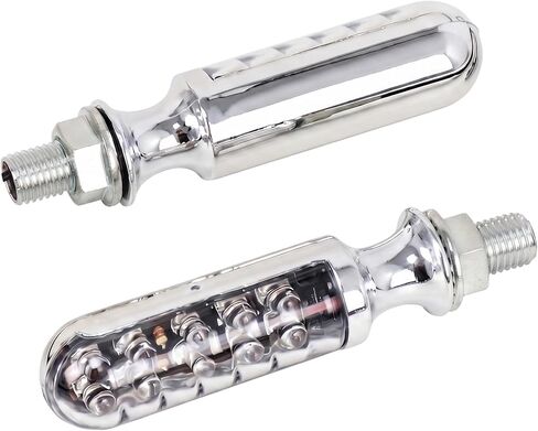 10mm DC 12V Motorcycle LED Turn Signals, Universal Indicators for Motorbike, E-bike, Moped and Cruiser in Saudi Arabia