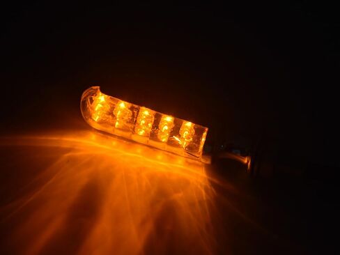 10mm DC 12V Motorcycle LED Turn Signals, Universal Indicators for Motorbike, E-bike, Moped and Cruiser in Saudi Arabia
