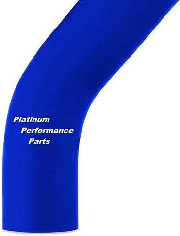 Heavy Duty 5-Ply Silicone Upper & Lower Radiator Coolant Hose Kit Compatible with 1999 2000 2001 Ford F-250 F-350 Excursion 7.3L Powerstroke Diesel | T-Bolt Clamps Included | Blue in Saudi Arabia