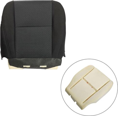 Front Driver Side Bottom Cloth Seat Cover with Foam Cushion Replacement for Silverado 2007 2008 2009 2010 2011 2012 2013 2014 in Kuwait