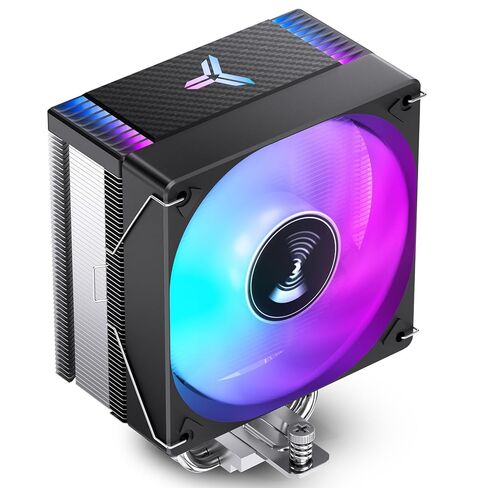 JONSBO CR1000 EVO Color CPU Cooler White,Silent Series CPU Air Cooler,CPU Fan,RGB Automatic Light（4pin H154mm, 4 Copper Heat Pipe AM4/AM5/Intel LGA1851/1700,120mm PWM,Top Cover RGB, White in Saudi Arabia