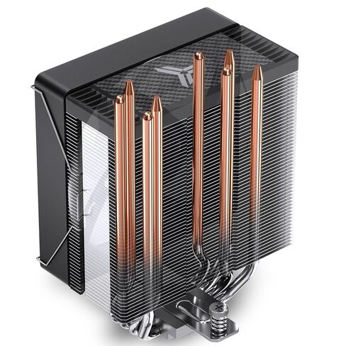 JONSBO CR1000 EVO Color CPU Cooler White,Silent Series CPU Air Cooler,CPU Fan,RGB Automatic Light（4pin H154mm, 4 Copper Heat Pipe AM4/AM5/Intel LGA1851/1700,120mm PWM,Top Cover RGB, White in Saudi Arabia