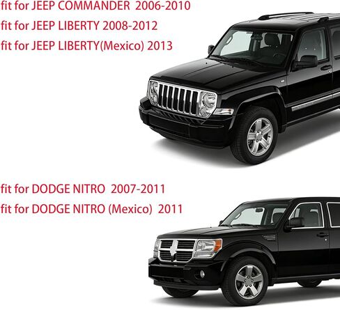 25823360 فوهات غسيل الزجاج الأمامي متوافقة مع CHEVROLET/GMC/BUICK/CHRYSLER/DODGE، استبدل OE# 15247800 5101940AB 25823361 فوهة ممسحة الزجاج الأمامي قطعتان in Kuwait