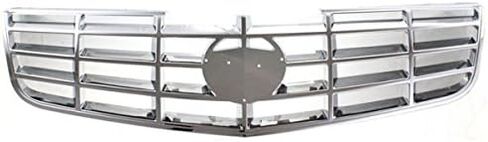 Compatible with 06-11 DTS (w/o Adaptive Cruise Control) Front Grill Grille Assembly Chrome Shell in Saudi Arabia