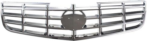 Compatible with 06-11 DTS (w/o Adaptive Cruise Control) Front Grill Grille Assembly Chrome Shell in Saudi Arabia