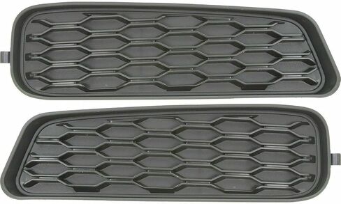 Front Bumper Grille + Fog Light Cover Trims For 2011-2014 Dodge Avenger Direct Replacement in Saudi Arabia