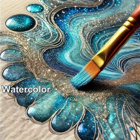 60-Color Metal Watercolor Paint Set, Portable Pearl Solid Watercolor Pigments, Ideal for Artists and Professionals, Excellent for Chinese Painting, Tanka, Crafts in Kuwait