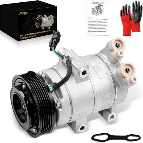 Oktiger AC Compressor with Clutch for Ford Escape 2008-2012 2.5L 2.3L, for Mercury Mariner 2008-2011, for Mazda Tribute 2008-2011 Replacement Air Conditioner AC Compressor, OE 8L8Z-19703-B in Saudi Arabia