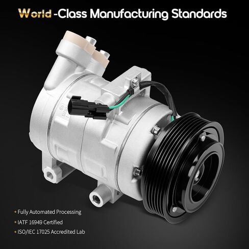 Oktiger AC Compressor with Clutch for Ford Escape 2008-2012 2.5L 2.3L, for Mercury Mariner 2008-2011, for Mazda Tribute 2008-2011 Replacement Air Conditioner AC Compressor, OE 8L8Z-19703-B in Saudi Arabia