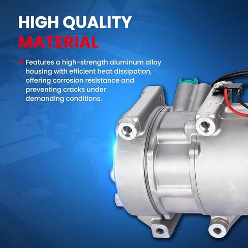 MOCA AC Compressor Compatible with 93-05 for Ford Explorer, 02-05 for Mazda B4000, 98-01 for Mercury Mountaineer, 98-11 for Ford Ranger V6 4.0L with Clutch in Kuwait