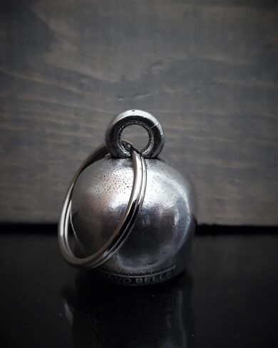 Bravo Bells Pot Head Skull Diamond Bell - ملحق جرس راكب الدراجة النارية أو سلسلة مفاتيح من أجل الحظ السعيد على الطريق in Kuwait