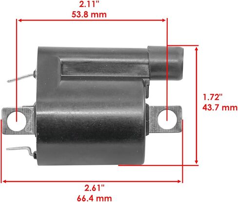 Powersports Replacement Parts for Ignition Coil & Cap For Yamaha Viking 700 YXM700 / Viking VI 700 YXC700 2014-24 Mod-C33C-1767 in Kuwait