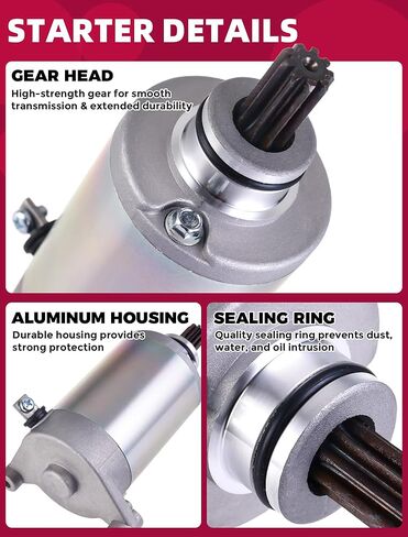 Starter for Hyosung GT125 Comet GT125R GT250 GT250R GV125 GV250 Aquila Mirage/United Motors V2C 250T V2S Cruiser 250R Sport in Kuwait