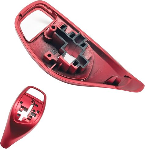 Compatible with BMW 1 2 3 4 5 6 Series F20 F30 F10 F22 F32 F34 F10 F06 F12 Gear Shift Knob Cover Trim Interior Gear Lever Handle Red (Sport Version) in Kuwait