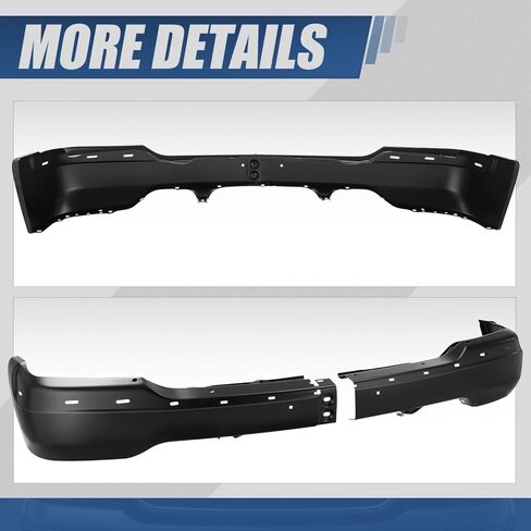 Auto Dynasty Front Bumper Face Bar Replacement Compatible with 1999-2006 GMC Sierra 2500 Yukon XL 1500, Primered Black in Kuwait