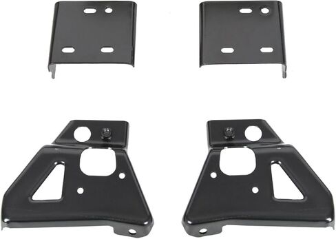 Front Bumper Bracket Set Outers Inners Impact FOR Chevy Silverado 2500HD 3500HD 2011 2012 2013 2014 Steel Replacement Replaces 25883352 25883353 25883347 25883348 25883351 25883350 GM1062100 GM1063100 in Saudi Arabia