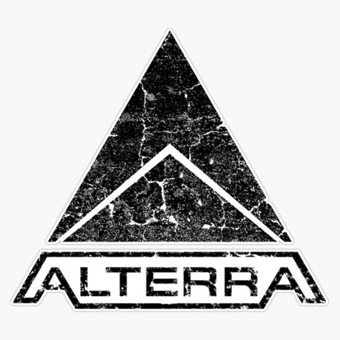 Alterra Subnautica Black Logo Vinyl Window Bumper Sticker Decal 5" in Kuwait
