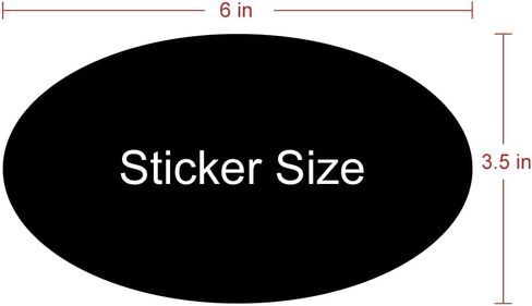 Letter Z Oval Sticker in Saudi Arabia